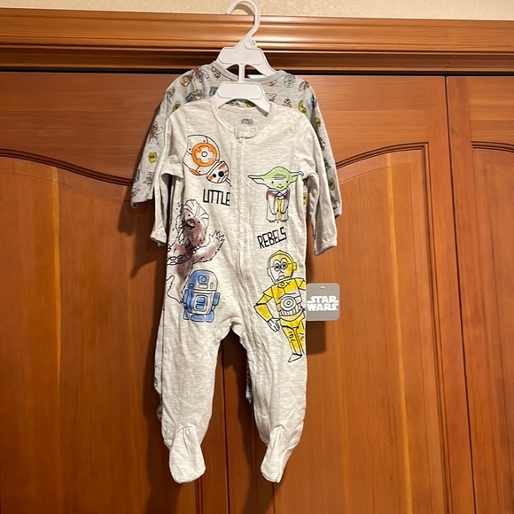 Star Wars Baby Onsie Set - NWT - Picture 3 of 6